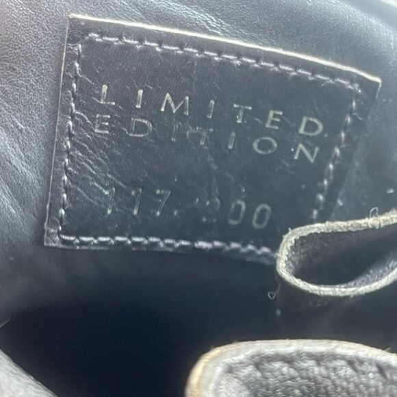 Giuseppe Zanotti Limited Edition High top crystal studded black leather Sneakers - Picture 14 of 17